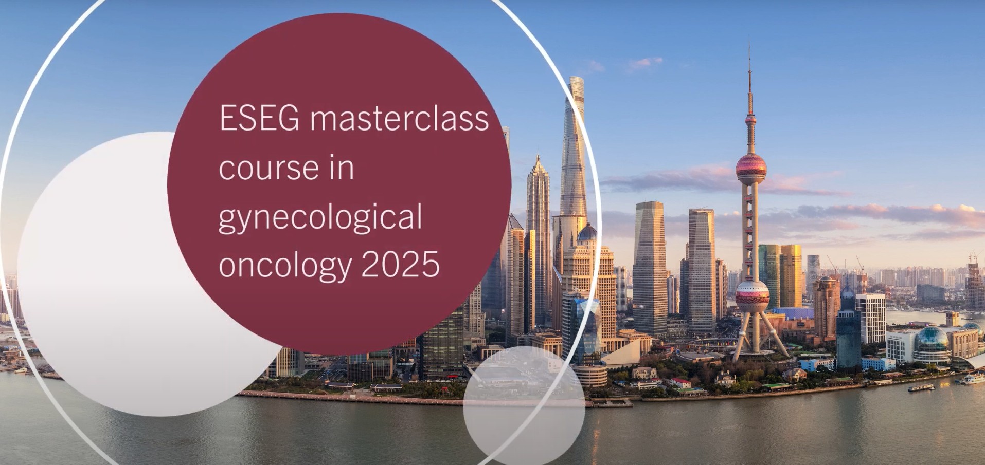 ESEG Masterclass course in gynecological oncology in China