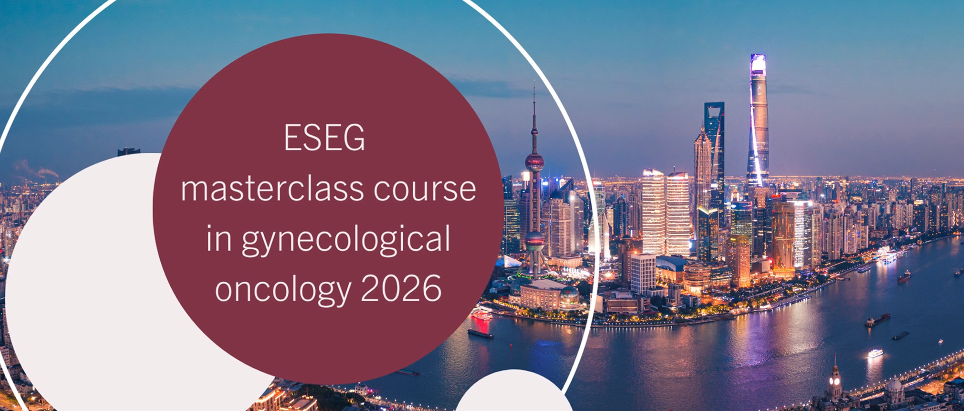 ESEG Masterclass course in gynecological oncology in China